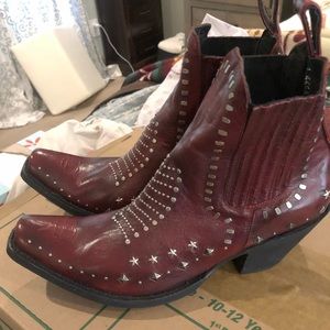 Old Gringo Ladies 8.5 short boots Never Worn!